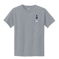 Load image into Gallery viewer, The Citadel, Spike, Youth Heavy Cotton™ 100% Cotton T-Shirt - Gray
