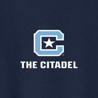 Load image into Gallery viewer, The Citadel, C Star, Youth Heavy Cotton™ 100% Cotton T-Shirt - Navy
