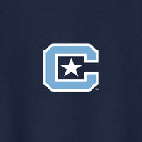 Load image into Gallery viewer, The Citadel, C Star, Youth Heavy Cotton™ 100% Cotton T-Shirt - Navy
