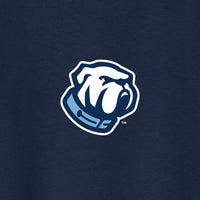Load image into Gallery viewer, The Citadel, Bulldog, Youth Heavy Cotton™ 100% Cotton T-Shirt - Navy
