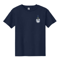 Load image into Gallery viewer, The Citadel, Spike, Youth Heavy Cotton™ 100% Cotton T-Shirt - Navy

