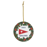 Load image into Gallery viewer, The Citadel Club, Burgee, Ceramic Ornament
