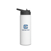 Load image into Gallery viewer, The Citadel, Surfing Team, Stainless Steel Water Bottle, Standard Lid
