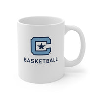 Load image into Gallery viewer, The Citadel Block C Logo, Sports Basketball, Ceramic Mug 11oz
