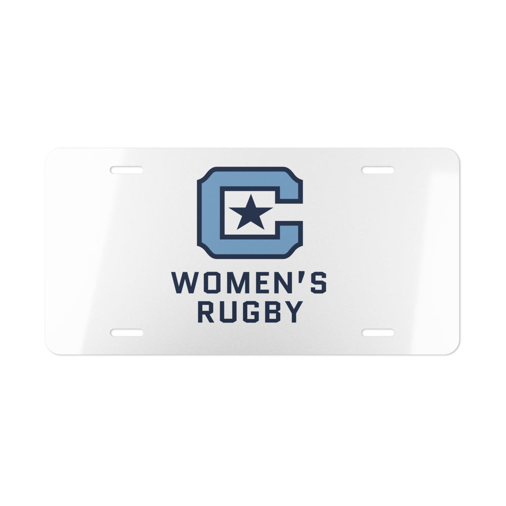 The Citadel Block C, Sports -Women's Rugby, Vanity Plate