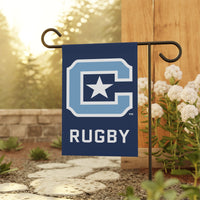 Load image into Gallery viewer, The Citadel, Club Sports Rugby, Garden &amp; House Banner - Navy
