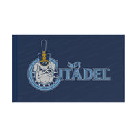 Load image into Gallery viewer, The Citadel Spike Mascot in C Flag - 36&quot; x 60&quot;
