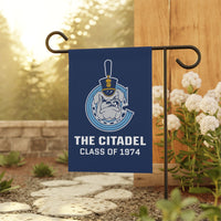 Load image into Gallery viewer, The Citadel Spike, Class of 1974 Garden &amp; House Banner - 12&quot; x 18&quot;
