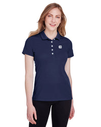 Load image into Gallery viewer, The Citadel, C Star, Puma Golf Ladies&#39; Fusion Polo Shirt- Peacoat
