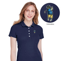 Load image into Gallery viewer, The Citadel, Spike the Golfer,  Club Sport Golf, Puma Golf Ladies&#39; Fusion Polo Shirt
