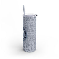 Load image into Gallery viewer, The Citadel, Class of 2024 Spike, Maars Maker Skinny Matte Tumbler, 20oz
