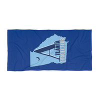 Load image into Gallery viewer, The Citadel, Atlanta Citadel Club, Alumni, Beach Towel, Navy
