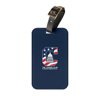 Load image into Gallery viewer, The Citadel, Alumni Club, Washington D.C. Club Logo, Blue Luggage Tag
