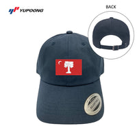 Load image into Gallery viewer, The Citadel, Big Red Flag, Yupoong Adult Low-Profile Cotton Twill Dad Cap
