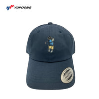 Load image into Gallery viewer, The Citadel, Spike the golfer, Yupoong Adult Low-Profile Cotton Twill Dad Cap- Navy
