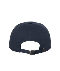 Load image into Gallery viewer, The Citadel, Big Red, Palm tree, Yupoong Adult Low-Profile Cotton Twill Dad Cap - Navy
