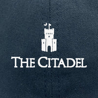 Load image into Gallery viewer, The Citadel, Barracks, Yupoong Adult Low-Profile Cotton Twill Dad Cap- Navy
