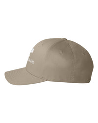 Load image into Gallery viewer, The Citadel, Palm Tree, Flexfit - Cotton Blend Cap Khaki
