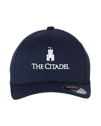 Load image into Gallery viewer, The Citadel, Barracks, Flexfit - Cotton Blend Cap Navy
