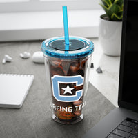 Load image into Gallery viewer, The Citadel, C Star, Sunsplash Tumbler with Straw, 16oz
