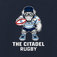 Load image into Gallery viewer, The Citadel, Club Sport - Rugby, Spike Rugby, Softstyle® Tank Top - Navy
