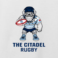 Load image into Gallery viewer, The Citadel, Club Sport - Rugby, Spike Rugby, Softstyle® Tank Top - White
