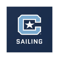 Load image into Gallery viewer, The Citadel, Sports Club, Sailing Square Stickers, Indoor\Outdoor
