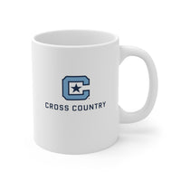 Load image into Gallery viewer, The Citadel Block C Logo, Sports Cross Country, Ceramic Mug 11oz
