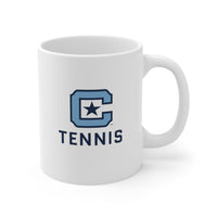 Load image into Gallery viewer, The Citadel Block C Logo, Sports Tennis, Ceramic Mug 11oz
