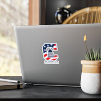 Load image into Gallery viewer, The Citadel, Alumni Club, Greater Washington D.C. Club Logo, Navy Blue Kiss-Cut Vinyl Decals
