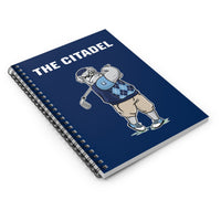 Load image into Gallery viewer, The Citadel Golf, Spike Golfing Spiral Notebook - Ruled Line
