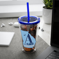 Load image into Gallery viewer, The Citadel, Atlanta Citadel Club Alumni, Sunsplash Tumbler with Straw, 16oz
