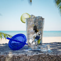 Load image into Gallery viewer, The Citadel, Running Spike, Sunsplash Tumbler with Straw, 16oz
