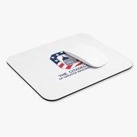 Load image into Gallery viewer, The Citadel, Alumni Club, Washington D.C. Club Logo, White Mouse Pad (Rectangle)
