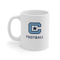Load image into Gallery viewer, The Citadel Block C Logo, Sports Football, Ceramic Mug 11oz

