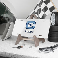 Load image into Gallery viewer, The Citadel Block C, Sports -Women&#39;s Rugby, Vanity Plate - White
