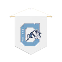 Load image into Gallery viewer, The Citadel, Vintage C, Jumping Bulldog Pennant
