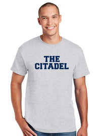 Load image into Gallery viewer, The Citadel, DryBlend® 50 Cotton/50 Poly T-ShirtT-Shirt- Ash
