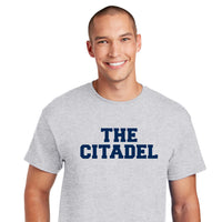 Load image into Gallery viewer, The Citadel, DryBlend® 50 Cotton/50 Poly T-ShirtT-Shirt- Ash
