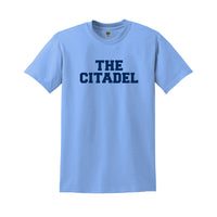Load image into Gallery viewer, The Citadel, DryBlend® 50 Cotton/50 Poly T-ShirtT-Shirt- Carolina blue
