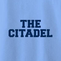 Load image into Gallery viewer, The Citadel, DryBlend® 50 Cotton/50 Poly T-ShirtT-Shirt- Carolina blue
