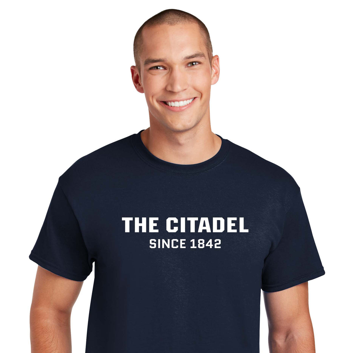 The Citadel, DryBlend T-Shirt- Navy
