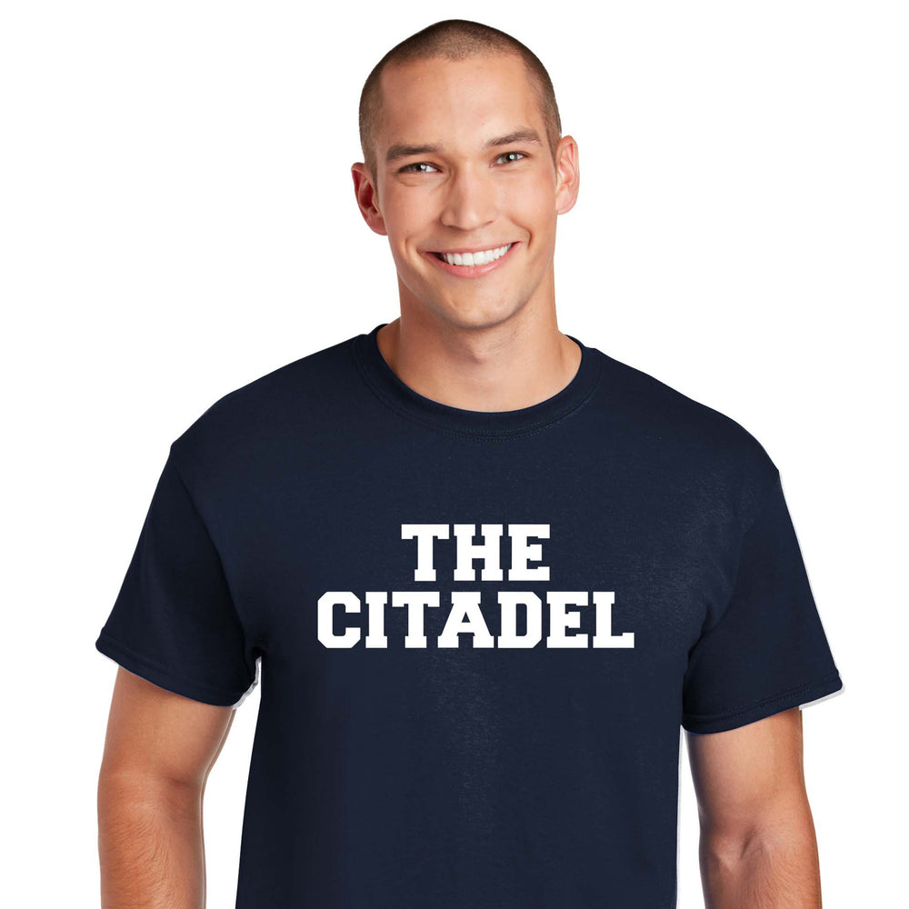 The Citadel, DryBlend® 50 Cotton/50 Poly T-ShirtT-Shirt- Navy