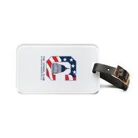 Load image into Gallery viewer, The Citadel, Alumni Club, Greater Washington D.C. Club Logo, White Luggage Tag
