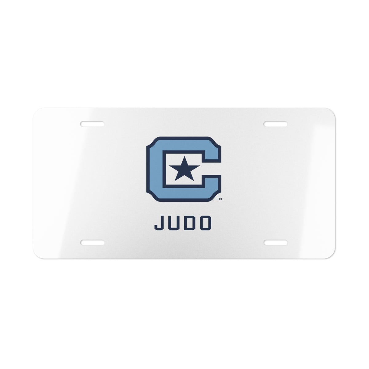 The Citadel, C Star, Sports Club, Judo Vanity Plate