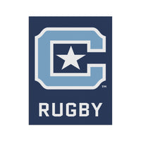 Load image into Gallery viewer, The Citadel, Club Sports Rugby, Garden &amp; House Banner - Navy

