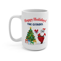 Load image into Gallery viewer, The Citadel, Santa Spike, Christmas Tree, Mug 15oz- Back
