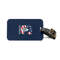 Load image into Gallery viewer, The Citadel, Alumni Club, Washington D.C. Club Logo, Blue Luggage Tag
