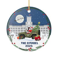 Load image into Gallery viewer, Christmas Spike Jeep, Ceramic Decoration Ornament, (1pc)
