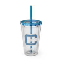 Load image into Gallery viewer, The Citadel, C Star, Sunsplash Tumbler with Straw, 16oz
